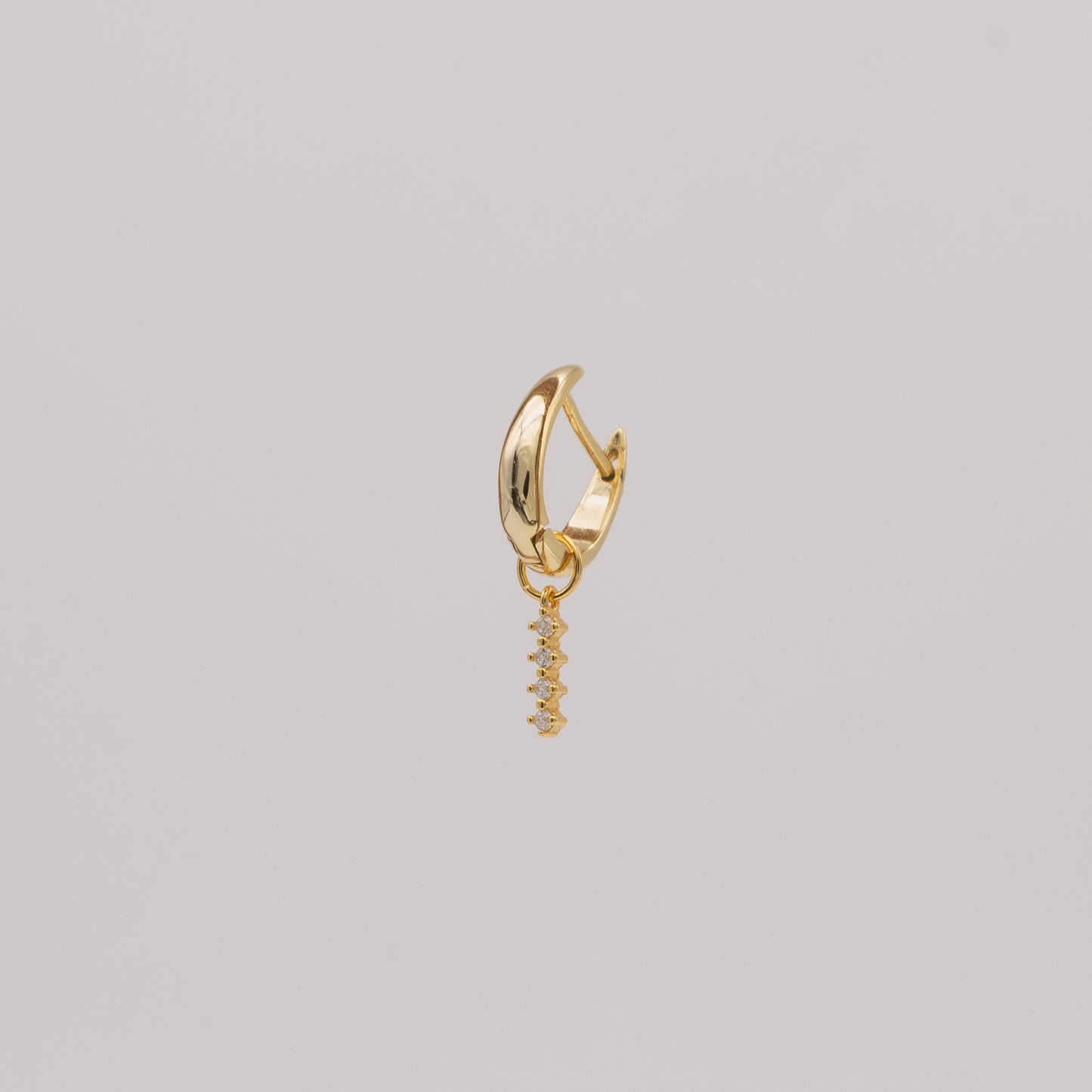 Crystal Bar Earring Charm