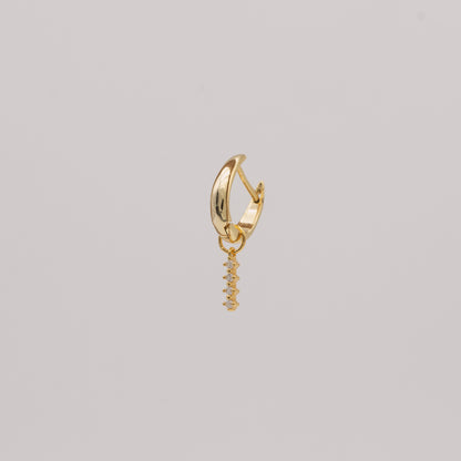 Crystal Bar Earring Charm